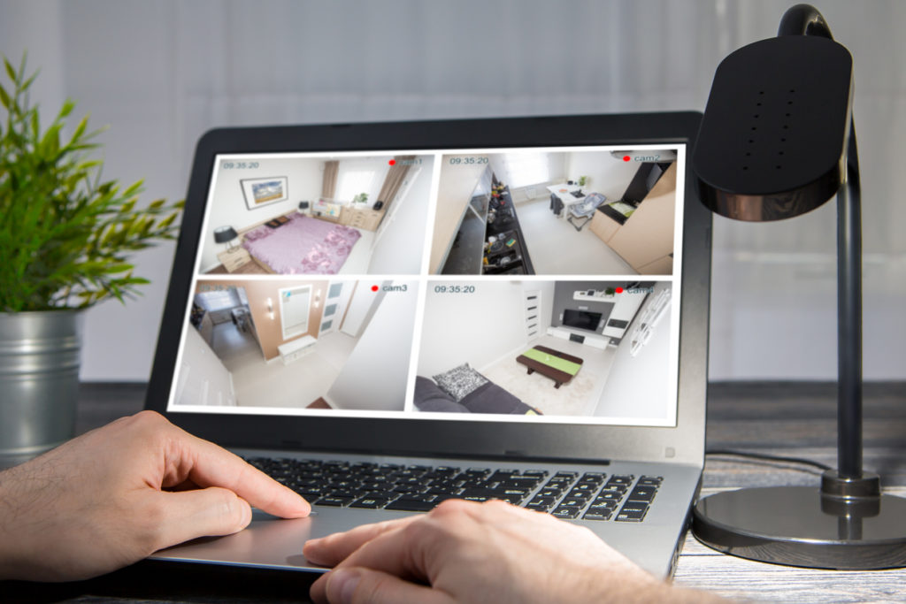 closed-circuit TV security